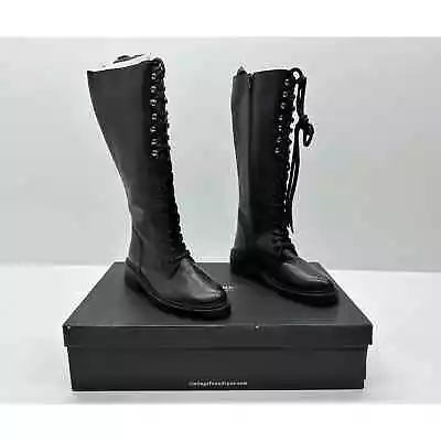 Vintage Foundry Co. Women's Sadelle Boots Black Size 7 NIB #013S • $100