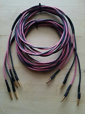 Vintage Western Electric 16GA KS13385L Natural Sound Speaker Cables Tube Amps  • $300