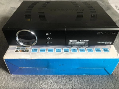 £20 • Buy Technomate Tm-5402 HD M3 CI Super LAN USB PVR 1080p Digital Satellite Receiver