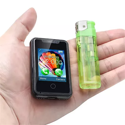 Mini Super Small Mobile Phone 1.77 Inch Touch Screen 2G GSM Single SIM OJ • $24.69