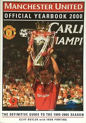 Manchester United Man Utd Official Yearbook 2000 - 1999/00 Season Review • £2.99