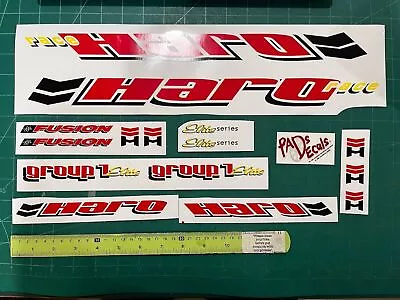 Haro Group1 Elite  Bmx Sticker Decals • $65.08