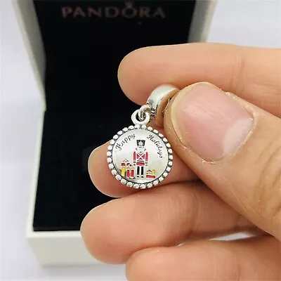 Pandora Happy Holidays Dangle Charm Nutcracker Charm Holiday Charm • $45