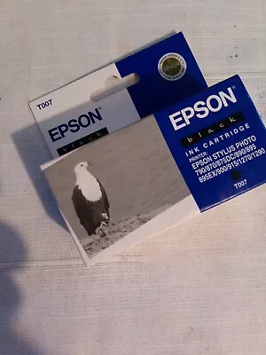 £21.99 • Buy Epson Black Ink Cartridge T007 For Epson Stylus Colour 790/870/875D/900/1290 