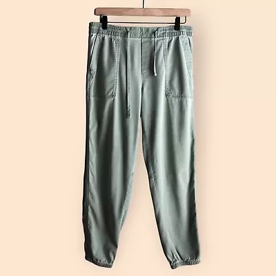 GAP Utility Jogger Pant Cotton Modal Soft Stretch Light Green Women’s Small • $18.99