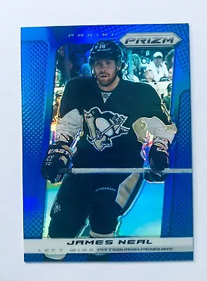 James Neal 2013-14 Panini Wal-Mart Blue Prizm Card #89 Pittsburgh Penguins Rare • $8.03