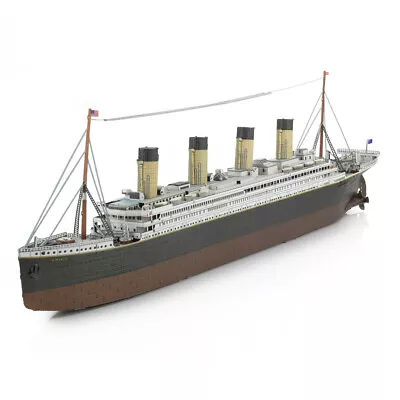 Metal Earth 3D ICONX Laser Cut DIY Model KIT RMS Titanic Ship Scale 1:928 • $68.95