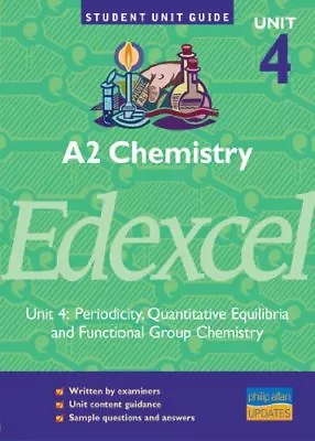 A2 Chemistry Edexcel Unit 4: Periodicity Quantitative Equilibria And Function • £3.99