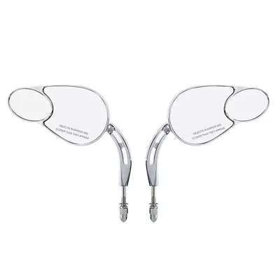 Split Vision Mirrors For Harley Touring Electra Glide Street Glide Road King NEW • $54.80