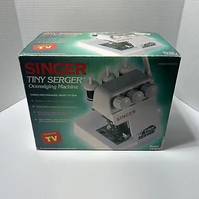 Singer Tiny Serger Overedging Machine TS380A  • $75