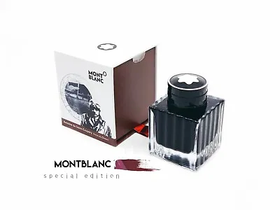 Montblanc Antoine De Saint-Exupery Encre Du Dessert Brown Ink In Bottle 50ml • $59