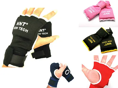 NNT PADDED INNER HAND WRAP Gloves BOXING FIST BANDAGES MMA THAI MUAY TRAINING  • £0.99