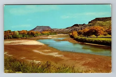 $9.99 • Buy Las Cruces NM- New Mexico, The Rio Grande, Scenic Outside View, Vintage Postcard