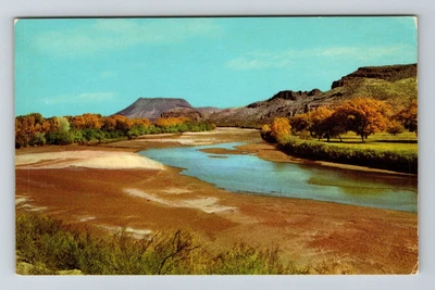 $9.99 • Buy Las Cruces NM- New Mexico, The Rio Grande, Scenic Outside View, Vintage Postcard