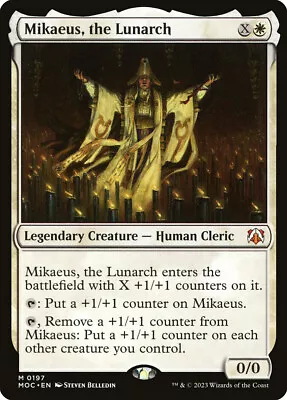 MTG Mikaeus The Lunarch  - March Of The Machine Commander • $1.69