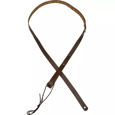 Fender Paramount Mandolin Strap Paramount Mandolin Leather Strap Brown  New! • $20.99