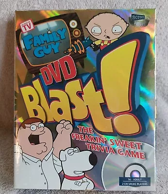 NEW Family Guy DVD Blast! THE Freakin' Sweet Trivia Game Ages 16+ (2006) • $7