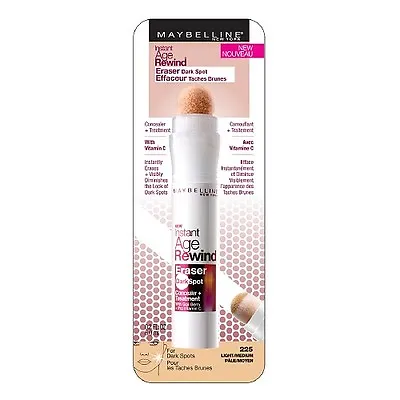 1 X Maybelline Instant Age Rewind Eraser Dark Spot Concealer 225 Light/Medium • £9.27