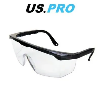 £4.95 • Buy US PRO Tools Safety Glasses UV Protection Eye Protection PPE Adjustable Fit 2988