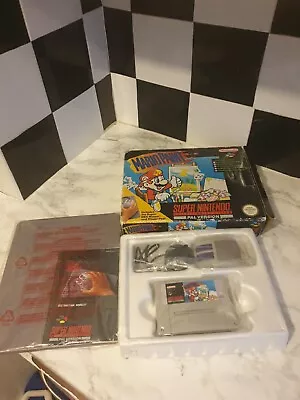Super Mario Paint Inc Mouse And Mat For Super Nintendo SNES  • £45
