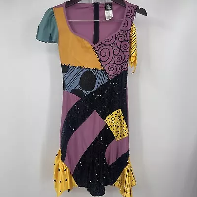 $16.76 • Buy Disney Nightmare Before Christmas Sally Adult Costume Dress MEDIUM 8-10 Cosplay