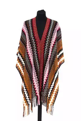 Missoni Multicolor Wool Poncho • $347