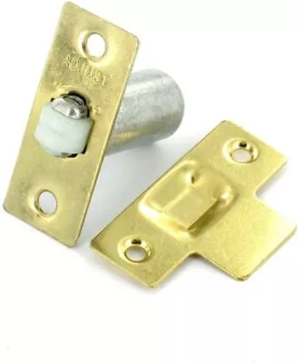 £3.80 • Buy Roller Catch Brass Adjustable Mortice Door Spring Ball Latch Secure Catch