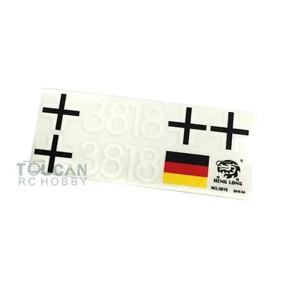 HengLong German Cross Decal Sticker For 3818 1/16 Scale Tiger I Model Tank • $8.90