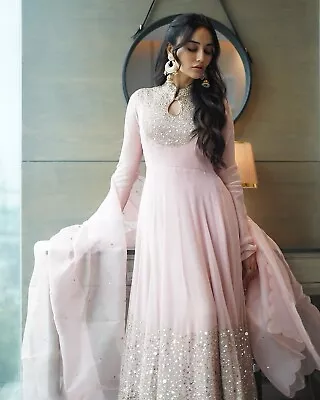 Gown Salwar Kameez Pakistani Indian Wedding Party Wear Dress Bollywood Suit New • $51.99