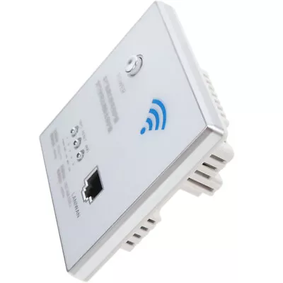  300M Wall Embedded Wireless AP Router Charging Port Wall WIFI Panel Socket - • £26.15