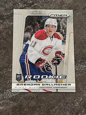 13-14 Panini Prizm Brendan Gallagher Rookie Canadiens RC 2013 • $14.63