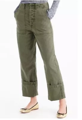 J. Crew Foundry Pants (Utility Green - Size 8 - NWT) • $35.99