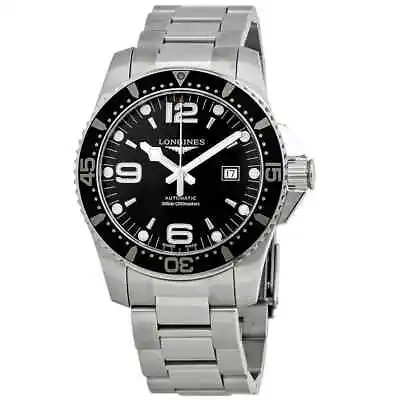 Longines Hydroconquest Automatic 44 Mm Black Dial Men's Watch L3.841.4.56.6 • $1061.50