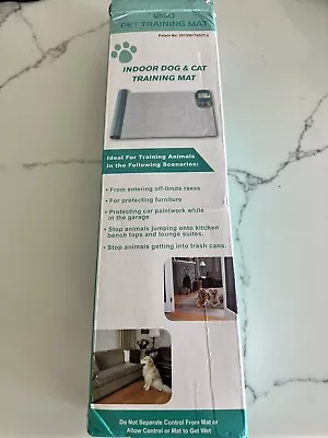 $49.99 • Buy 12 X 60 Electronic Pet Training Dog Cat Barrier Repellent Shock Scat Mat Pad New