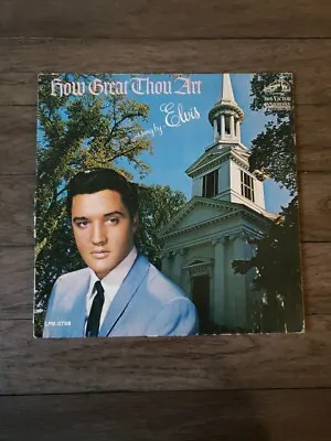 ELVIS PRESLEY LP  How Great Thou Art  RCA RECORDS Vinyl • $9.98