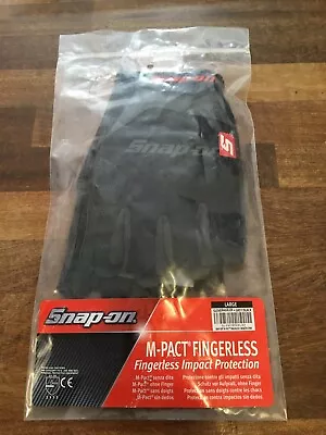 Snap-On Tools M-Pact Fingerless Impact Protection Gloves Large FREE Pen New • £34.99