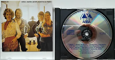 ABBA Waterloo Dark BLUE Polar CD 1988 Sweden Unique Mastering Agnetha Frida • £30.81