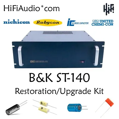 B&K ST-140 Amplifier Recap Service Kit Fix Repair Capacitor • $185