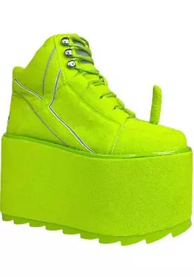 YRU SHOES Qozmo Dipsy | TELETUBBIES PLATFORMS** Gothic • $226.95