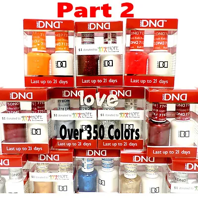 DND Daisy Gel Nail Polish 0.5oz Gel Color Duo (551 - 699) Choose Color Part 2 • $8.98