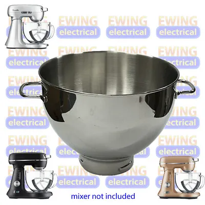 Breville BEM430 BEM823 BEM825 Mixer Stainless Steel Bowl BEM825BAL/09 SP0009321 • $73