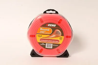 Genuine Echo 308095053 1/2 LB Donut Of Round Trimmer Line .095  • $17.79