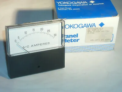 Yokogawa 251-340-nlnl Horizon Line Panel Meter 0-30a Ac Amps 251340nlnl • £56.05