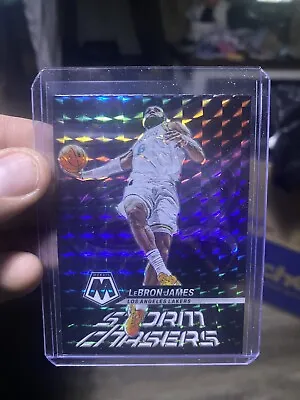 LeBron James- 2022-23 Mosaic Storm Chasers Prizm RC #2 Lakers SSP Case Hit • $75