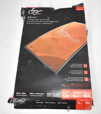 Swingline GBC Thermal Laminating Pouch 5 Mil 11-1/2  X 17-1/2  100 Pack 3740474 • $34.99