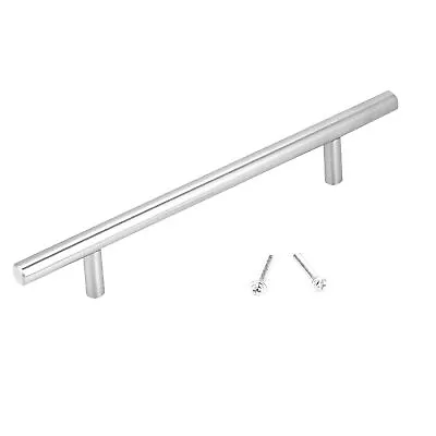 Stainless Steel T Bar Cabinet Pull Handles Knobs Kitchen Door Handle • $7.87