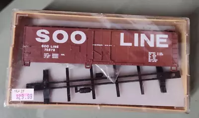 H0 Vintage  Train Miniature Of Illinois - #3216 - Soo Line  40' Plug Door BC NIB • $19.99