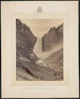 Photo:Great Falls Of The Yellowstone / W.H. Jacksonphoto. • $9.99