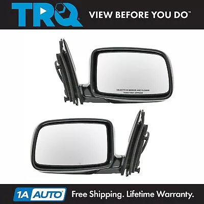 TRQ Folding Power Side View Mirrors Left & Right Pair Set For 02-07 Lancer • $71.95