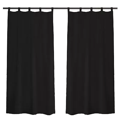 Outdoor Patio Curtains Waterproof Blackout Privacy Curtains For  Gazebo Pergola • £23.87